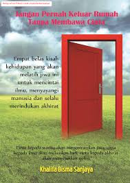 Jangan Pernah Keluar Rumah Tanpa Membawa Cinta